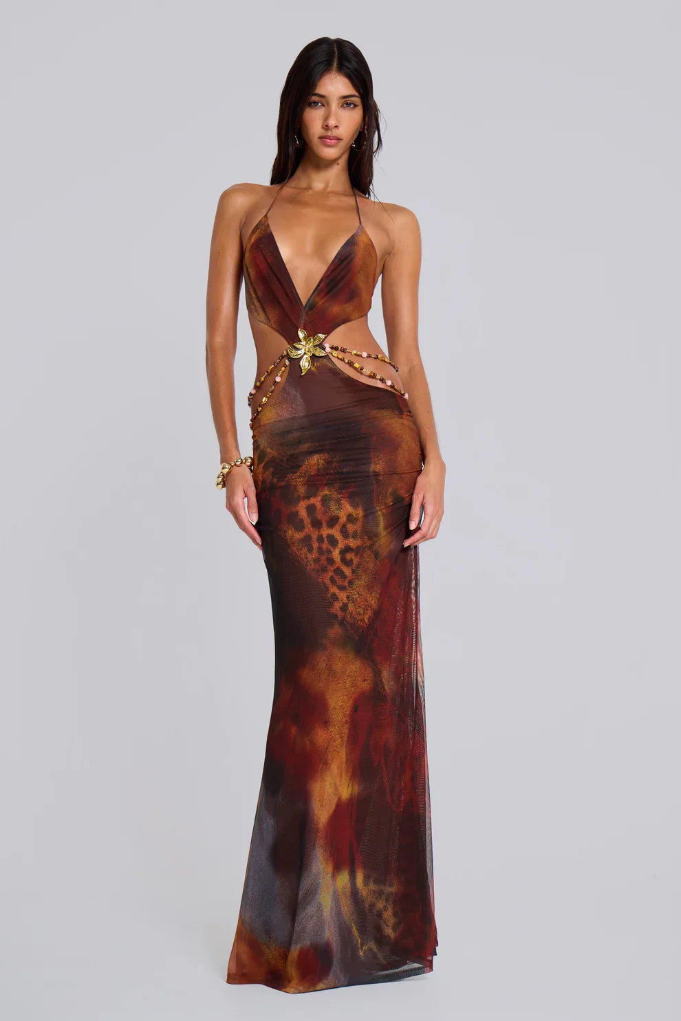 LAVIVE Jungle Maxi Dress