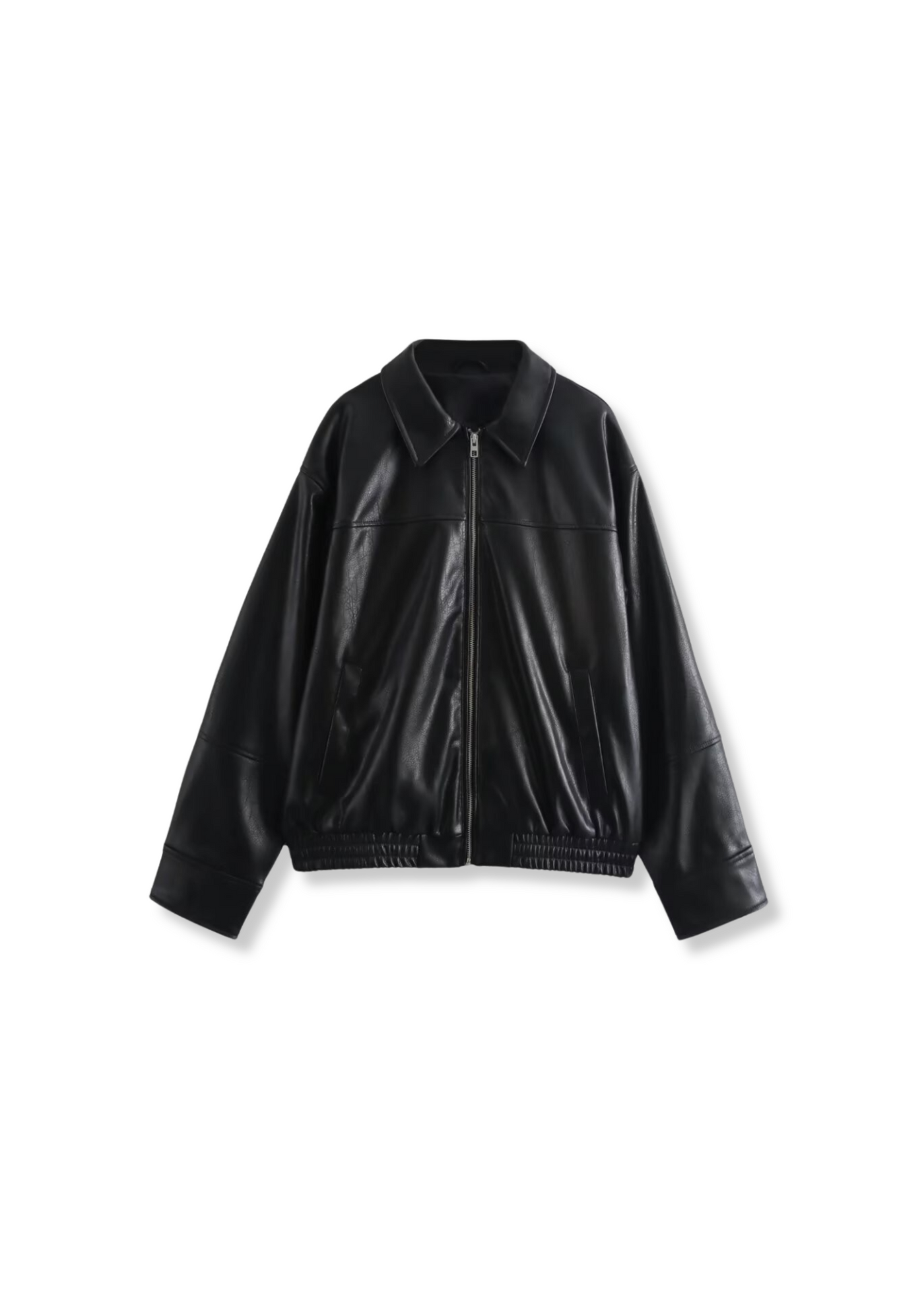 OVERSIZED LEATHER JACKET
