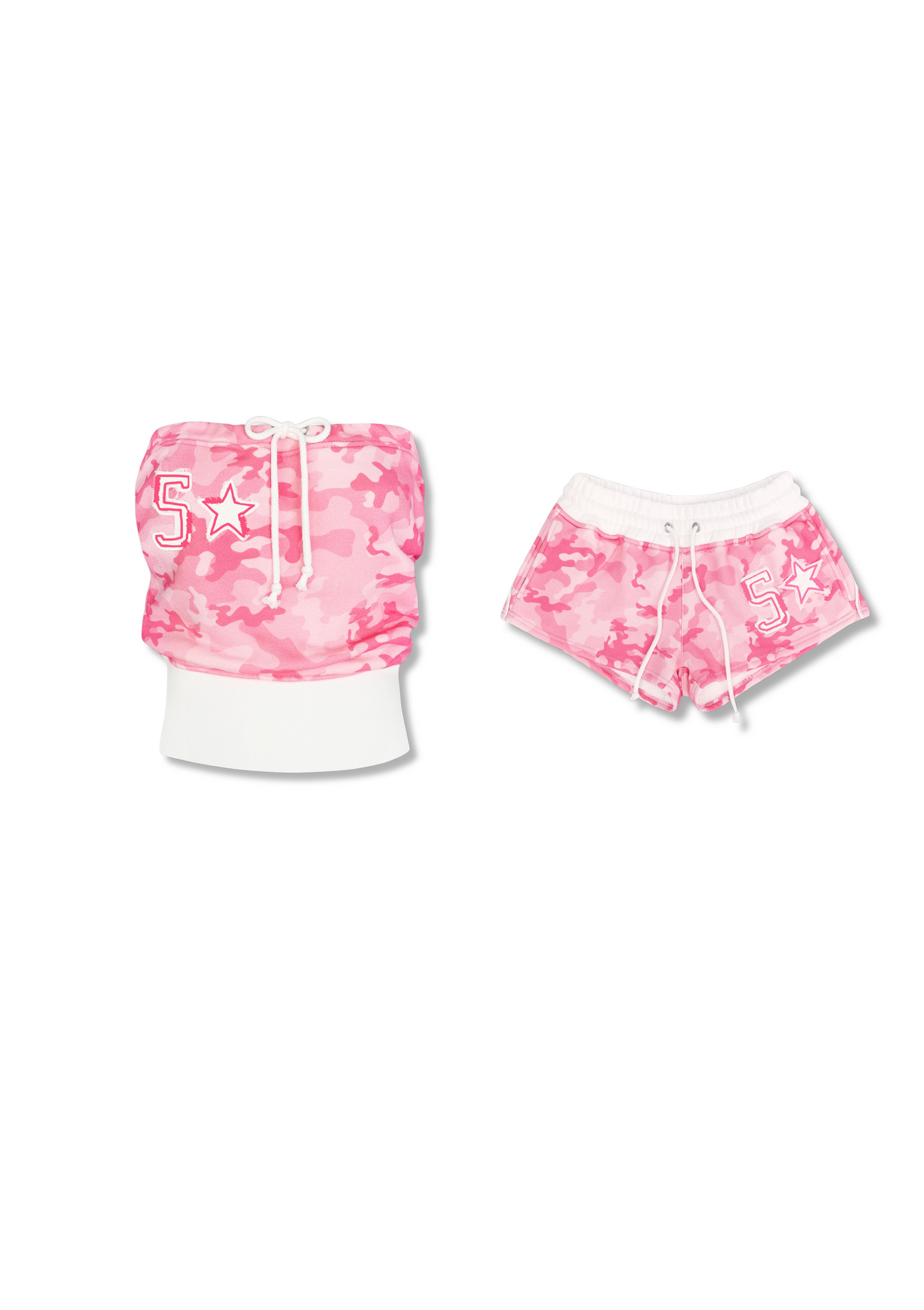 LAVIVE Cropped Tracksuit Short