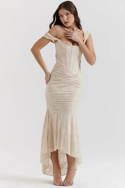 LAVIVE Elegant Waist Dress