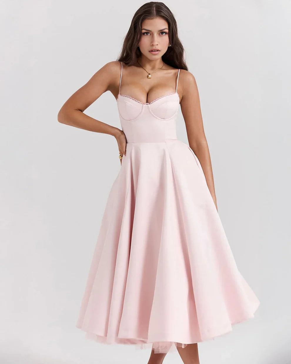 LAVIVE Arela Midi Dress