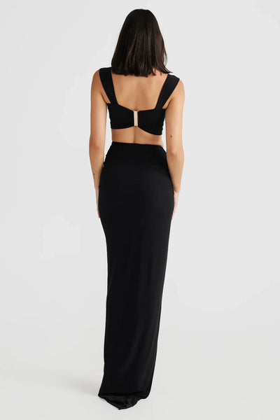 LAVIVE Cut Out Maxi Dress