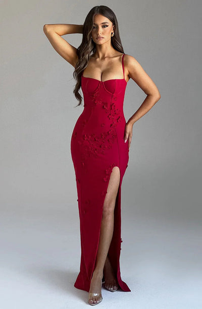 LAVIVE Royal Maxi Dress