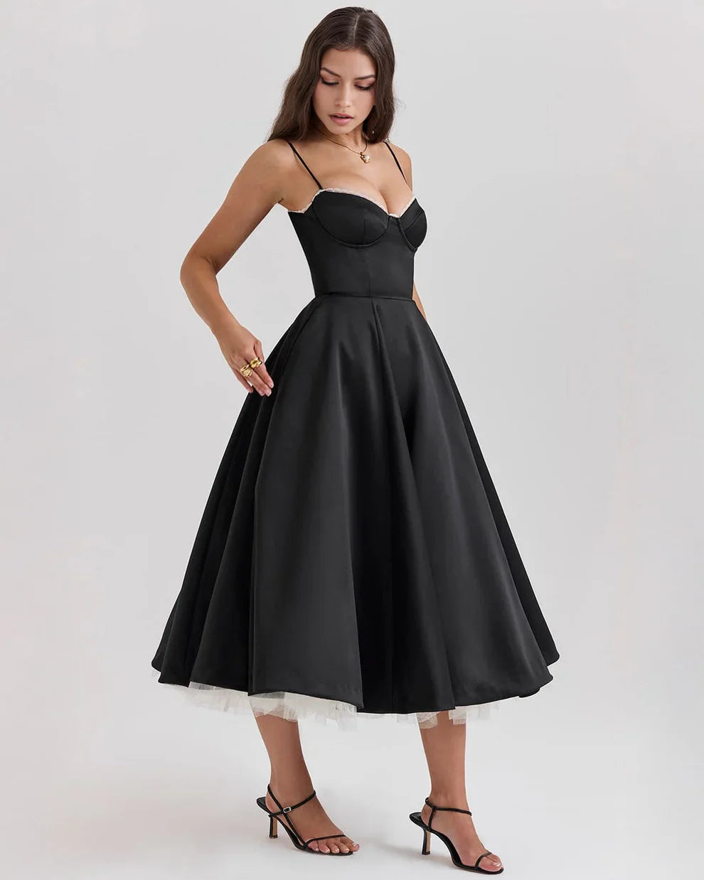 LAVIVE Arela Midi Dress