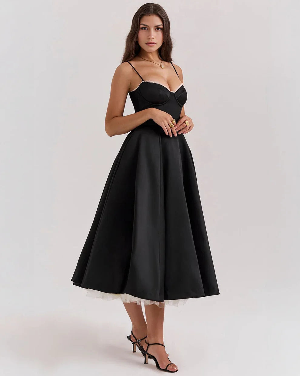 LAVIVE Arela Midi Dress