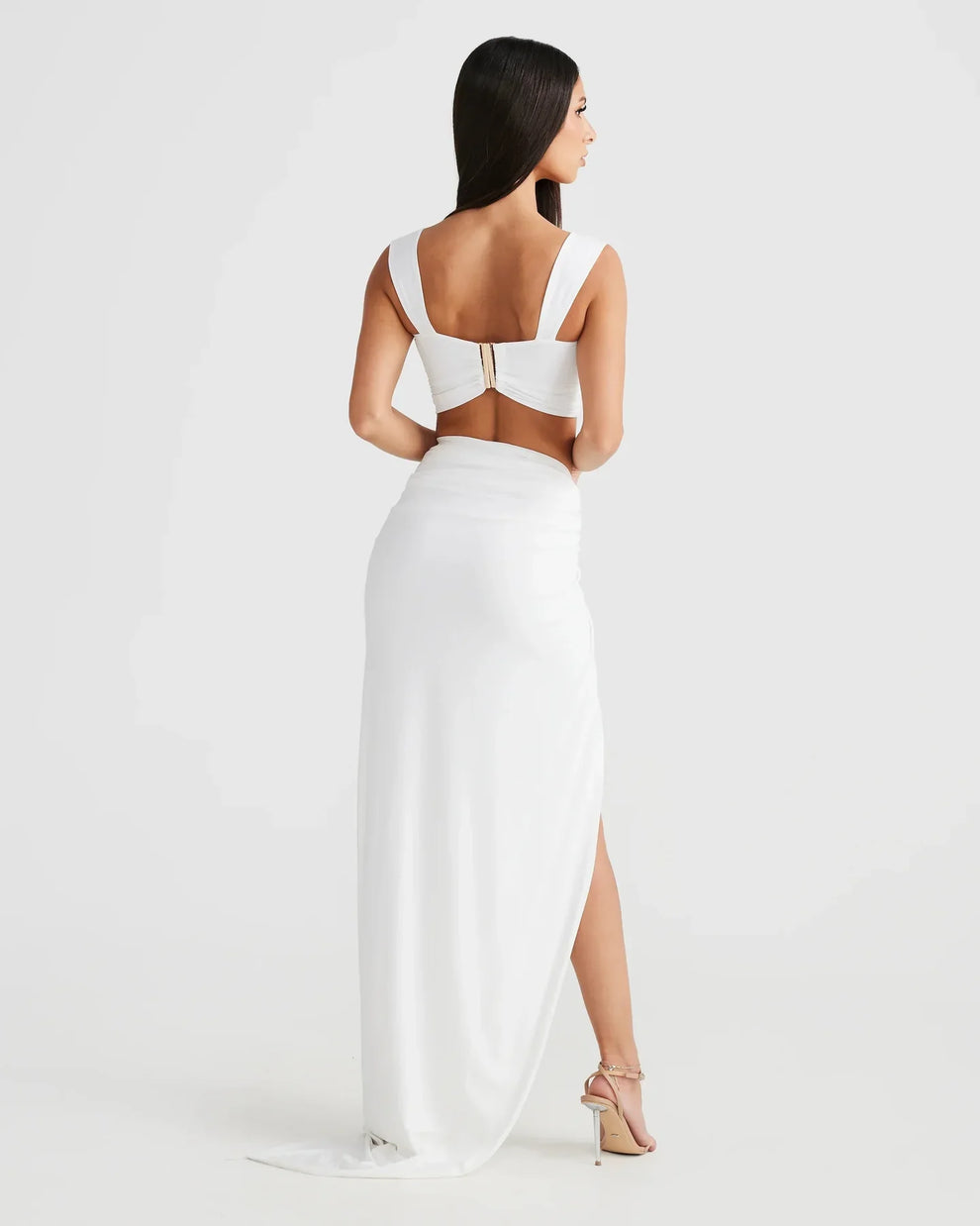 LAVIVE Cut Out Maxi Dress