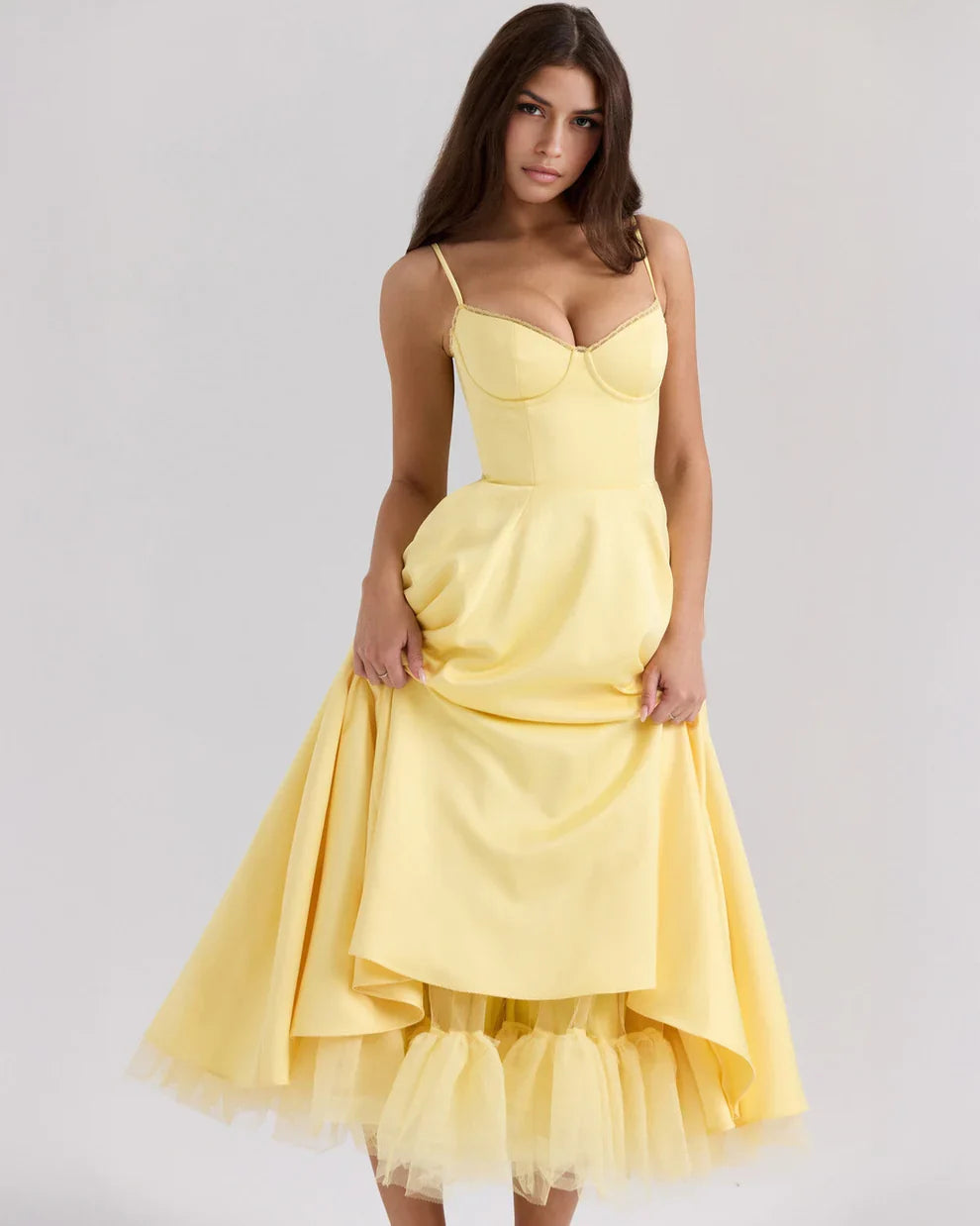 LAVIVE Arela Midi Dress