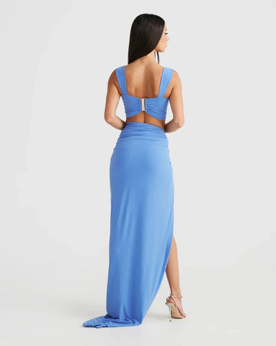 LAVIVE Cut Out Maxi Dress
