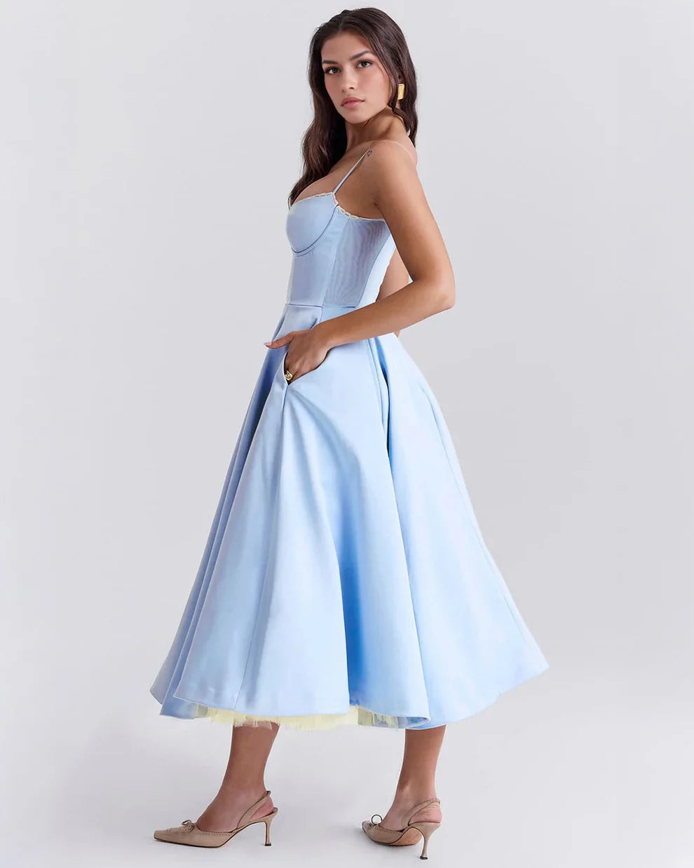 LAVIVE Arela Midi Dress