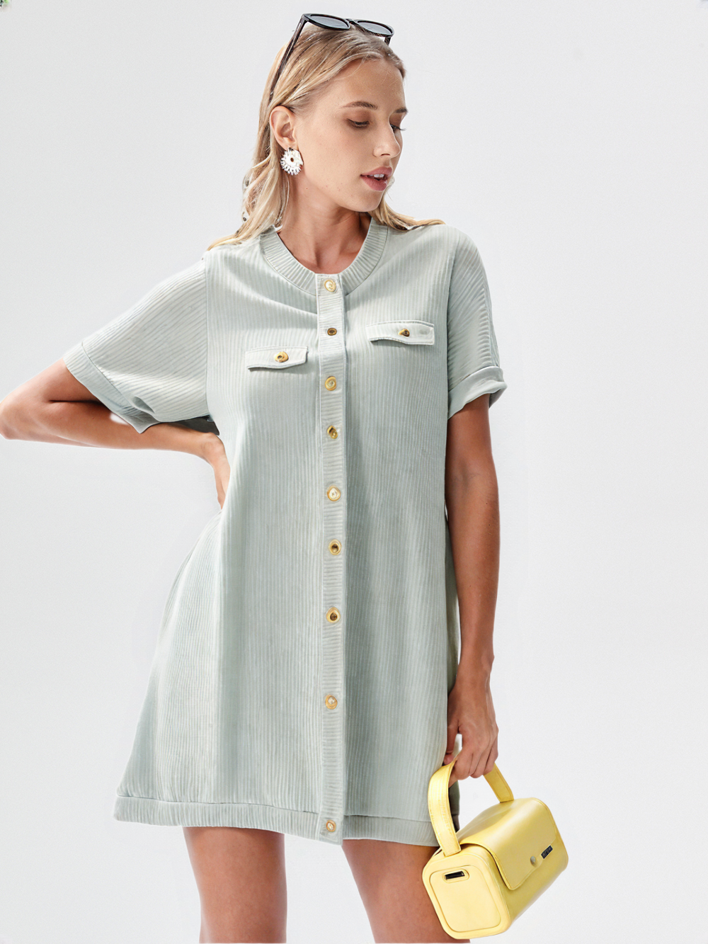 KLEID IN RIPPSTRICK