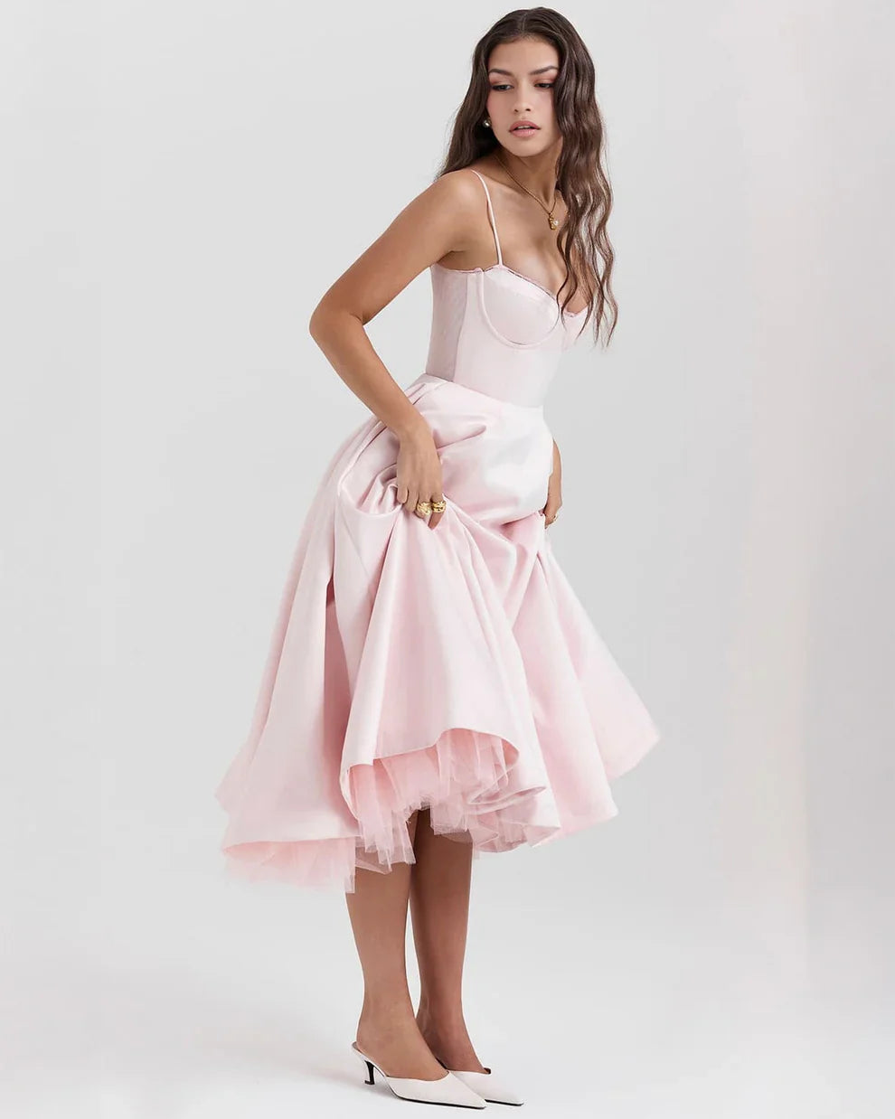 LAVIVE Arela Midi Dress