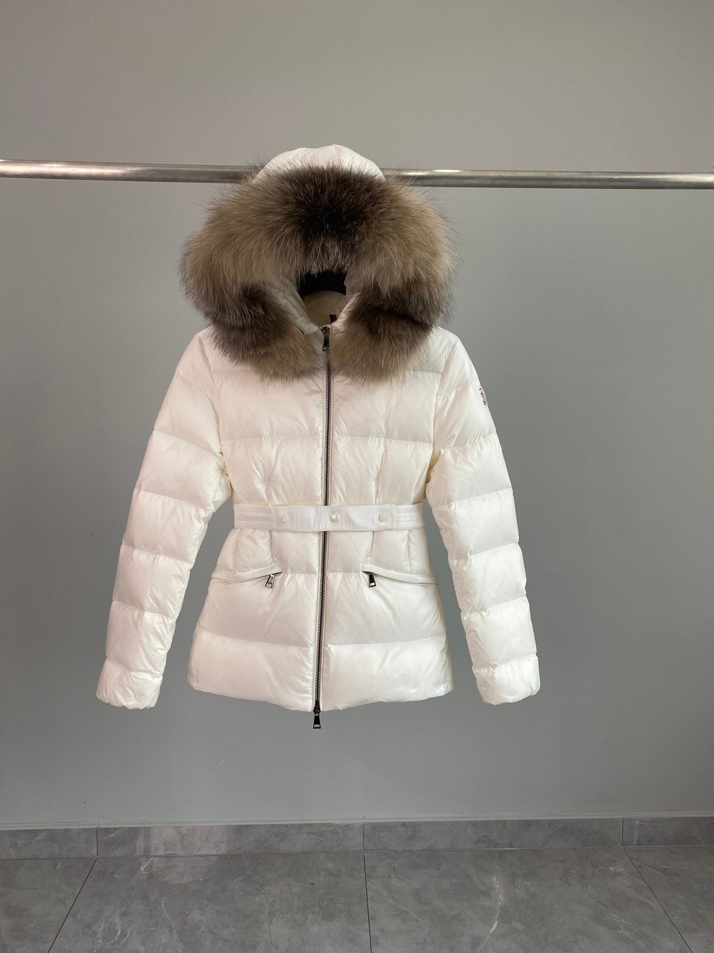 „MCLR“ Damen Daunenjacke mit Fellkragen