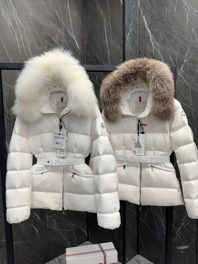 „MCLR“ Damen Daunenjacke mit Fellkragen