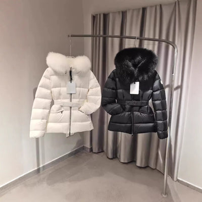 „MCLR“ Damen Daunenjacke mit Fellkragen