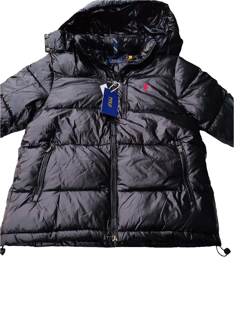 "POLO" Shiny Puffer Jacket
