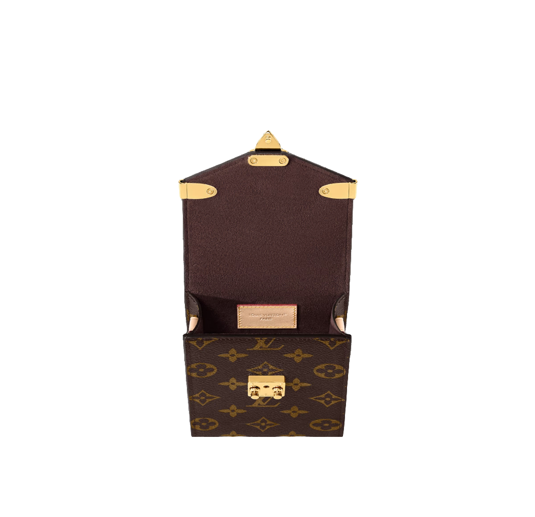 "Lou" Monogram Phone Pouch
