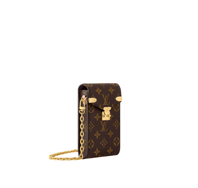"Lou" Monogram Phone Pouch