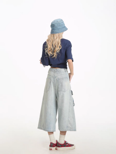 LAVIVE Oversized Culotte Pants