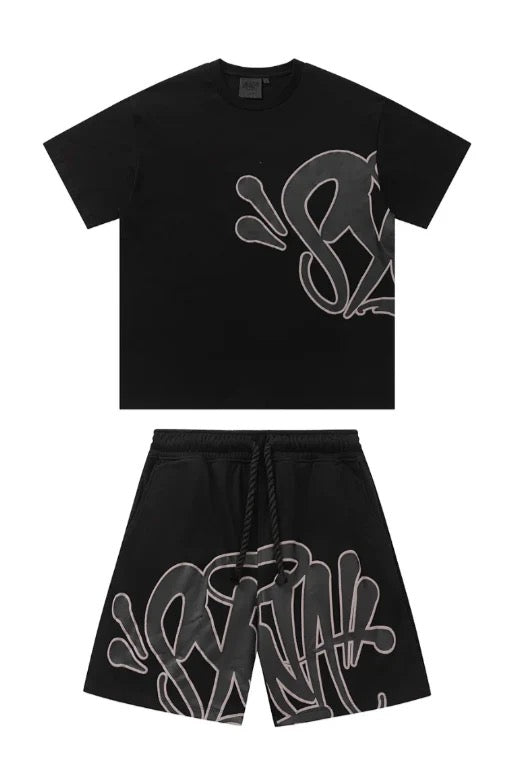 "GRAFFITI" Summer Set BLACK