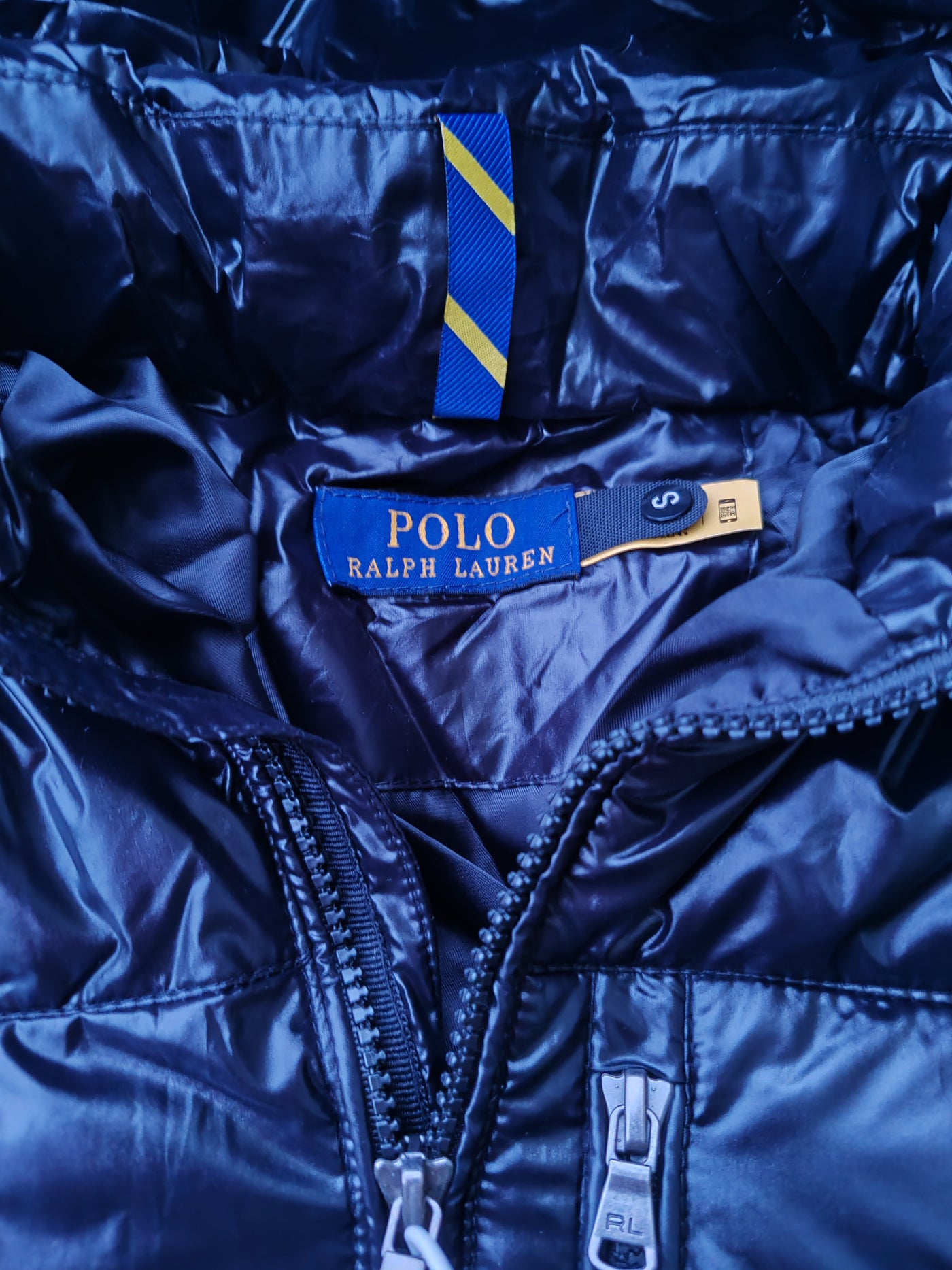 "POLO" Shiny Puffer Jacket