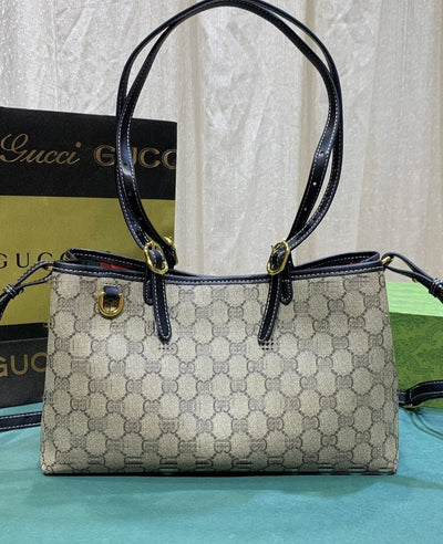 "Italian Luxury" Emblem Shopper