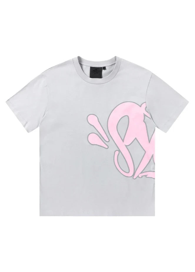 "Graffiti" Summer Set Grey Pink
