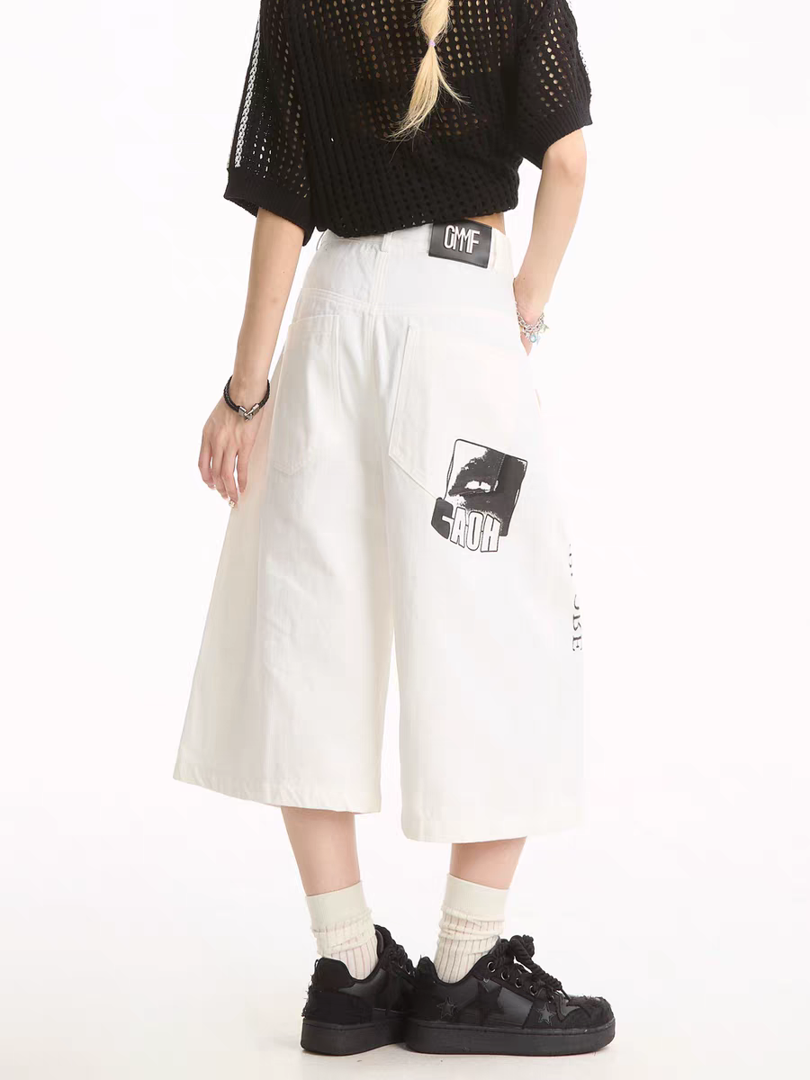 LAVIVE Oversized Culotte Pants