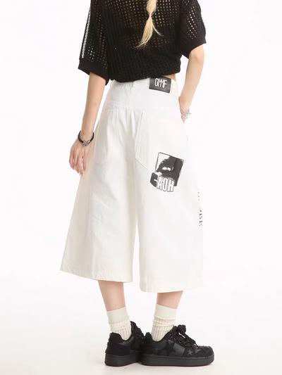 LAVIVE Oversized Culotte Pants